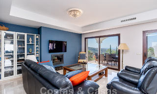 Villa de luxe indépendante de style espagnol classique à vendre avec une vue sublime sur la mer à Marbella - Benahavis 55163 