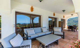Villa de luxe indépendante de style espagnol classique à vendre avec une vue sublime sur la mer à Marbella - Benahavis 55176 
