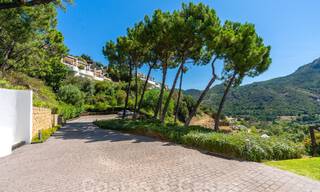 Villa de luxe indépendante de style espagnol classique à vendre avec une vue sublime sur la mer à Marbella - Benahavis 55182 