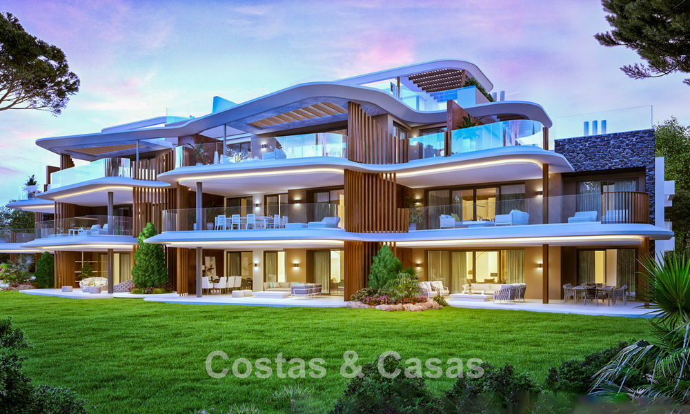 Nouveau! Appartements de luxe au design innovant à vendre dans un grand complexe de golf et de nature à Marbella - Benahavis 54734