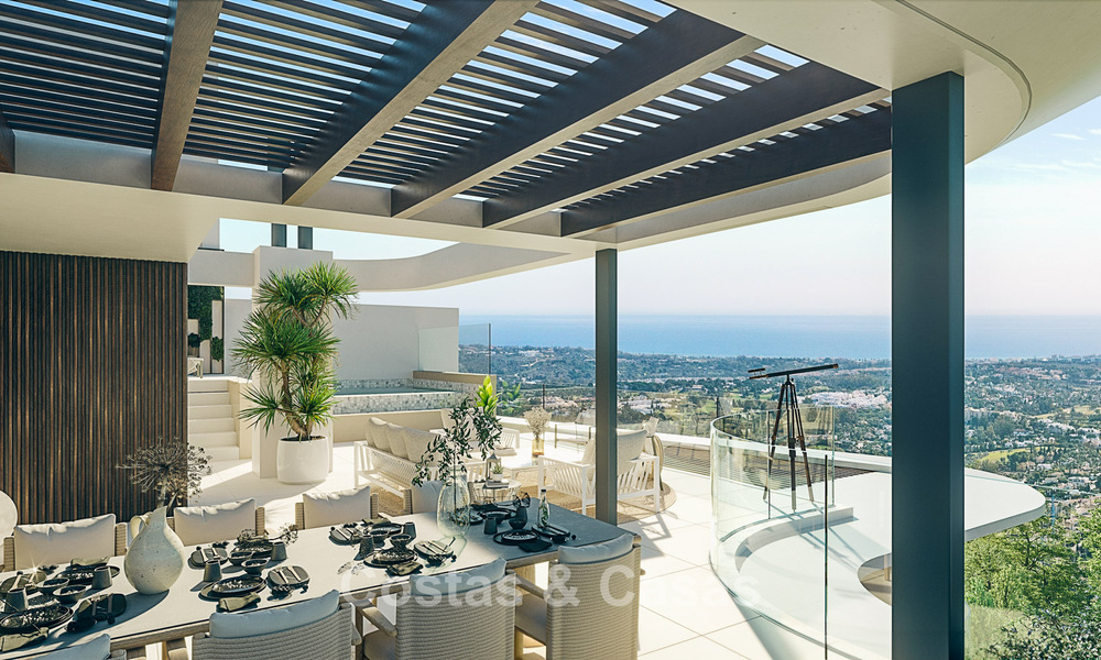 Nouveau! Appartements de luxe au design innovant à vendre dans un grand complexe de golf et de nature à Marbella - Benahavis 54735