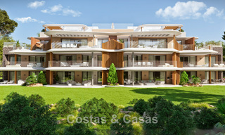 Nouveau! Appartements de luxe au design innovant à vendre dans un grand complexe de golf et de nature à Marbella - Benahavis 54736 