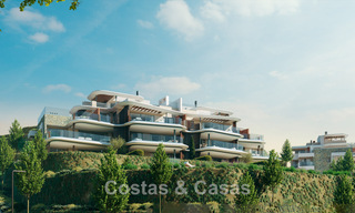 Nouveau! Appartements de luxe au design innovant à vendre dans un grand complexe de golf et de nature à Marbella - Benahavis 54737 