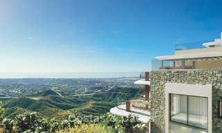 Nouveau! Appartements de luxe au design innovant à vendre dans un grand complexe de golf et de nature à Marbella - Benahavis 54738 