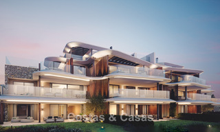 Appartements de luxe au design innovant à vendre dans un grand complexe de golf et de nature à Marbella - Benahavis 54739 