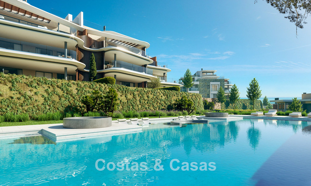 Appartements de luxe au design innovant à vendre dans un grand complexe de golf et de nature à Marbella - Benahavis 54745