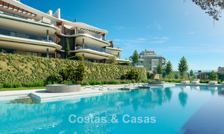 Nouveau! Appartements de luxe au design innovant à vendre dans un grand complexe de golf et de nature à Marbella - Benahavis 54745 