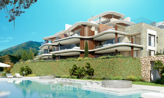 Nouveau! Appartements de luxe au design innovant à vendre dans un grand complexe de golf et de nature à Marbella - Benahavis 54752 