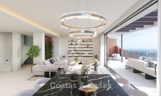Appartements de luxe au design innovant à vendre dans un grand complexe de golf et de nature à Marbella - Benahavis 54758 