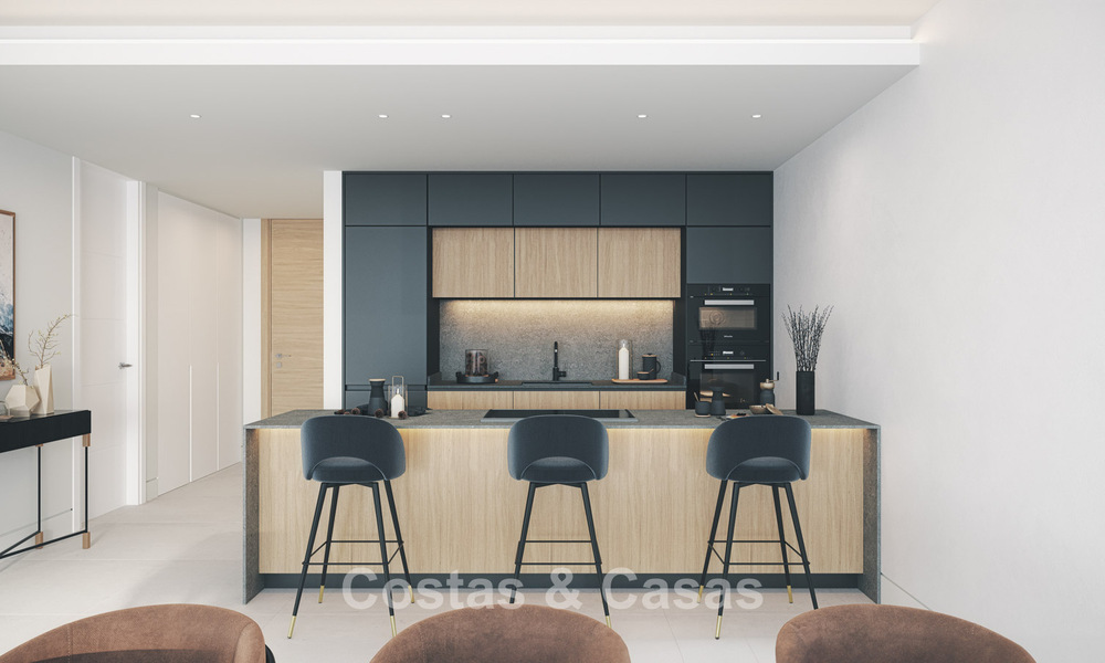 Appartements de luxe au design innovant à vendre dans un grand complexe de golf et de nature à Marbella - Benahavis 54762