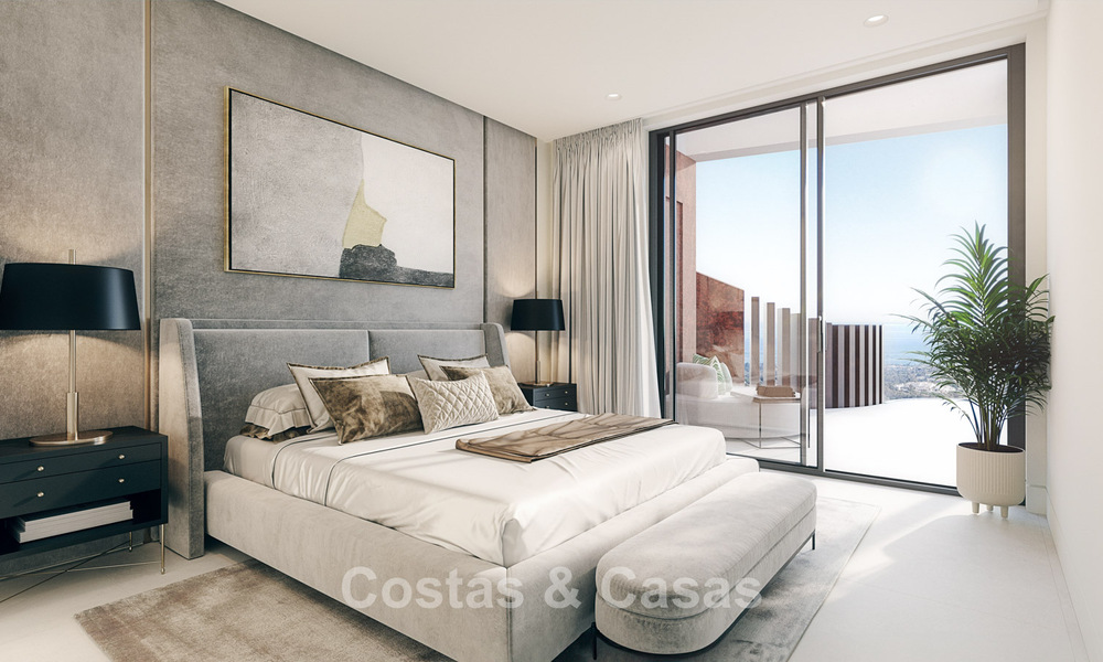 Nouveau! Appartements de luxe au design innovant à vendre dans un grand complexe de golf et de nature à Marbella - Benahavis 54764