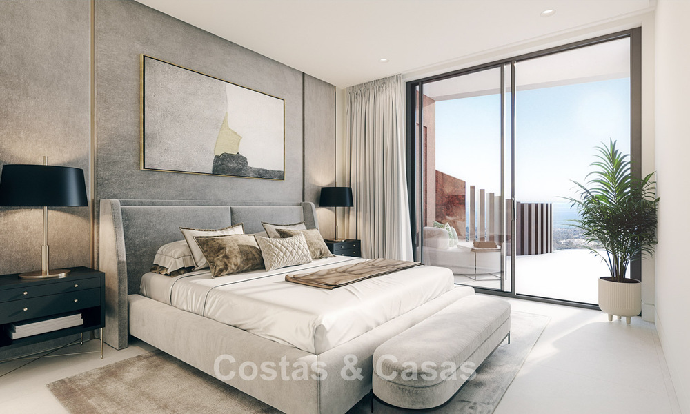 Appartements de luxe au design innovant à vendre dans un grand complexe de golf et de nature à Marbella - Benahavis 54764