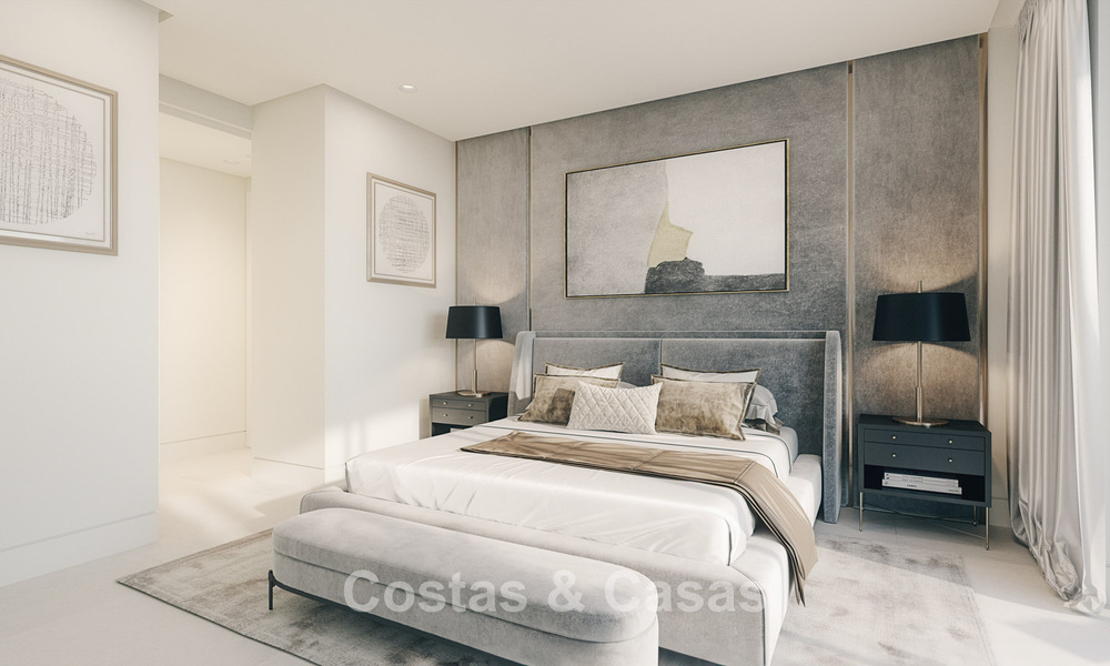 Nouveau! Appartements de luxe au design innovant à vendre dans un grand complexe de golf et de nature à Marbella - Benahavis 54765