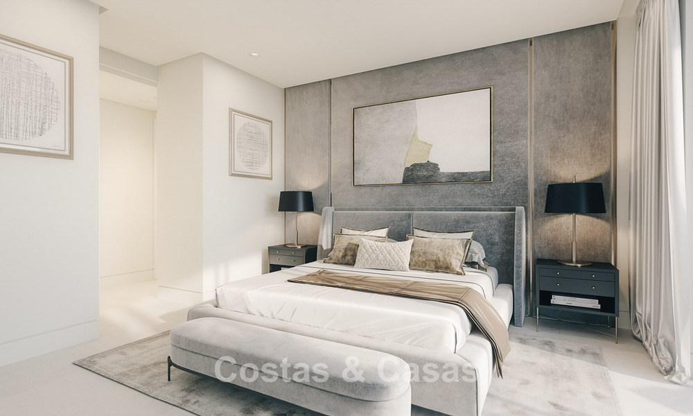 Appartements de luxe au design innovant à vendre dans un grand complexe de golf et de nature à Marbella - Benahavis 54765