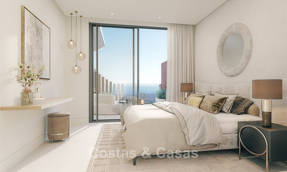 Nouveau! Appartements de luxe au design innovant à vendre dans un grand complexe de golf et de nature à Marbella - Benahavis 54767