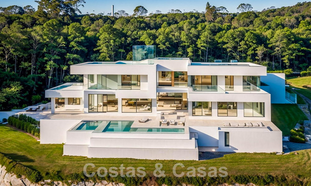 Nouvelle villa de luxe moderne à vendre avec vue panoramique à Marbella - Benahavis 61438