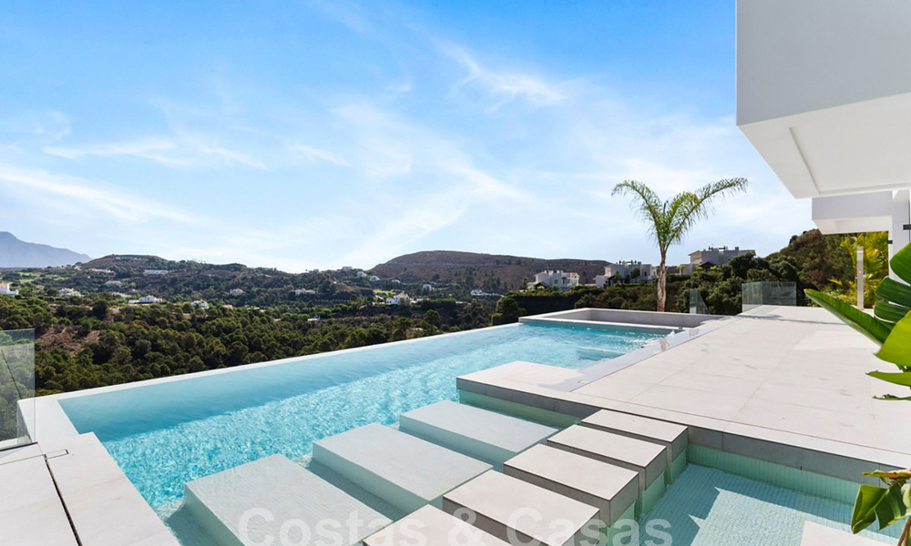 Nouvelle villa de luxe moderne à vendre avec vue panoramique à Marbella - Benahavis 61441