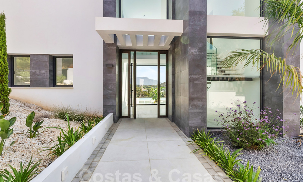 Nouvelle villa de luxe moderne à vendre avec vue panoramique à Marbella - Benahavis 61443