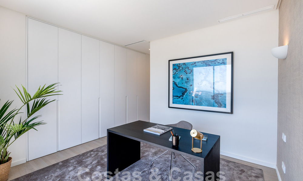 Villa de luxe indépendante de style andalou à vendre dans un environnement naturel à Marbella - Benahavis 55259