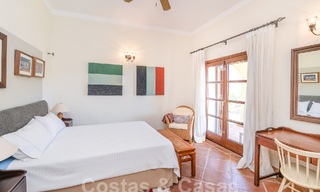Villa de luxe espagnole à vendre avec vue panoramique dans une communauté fermée entourée par la nature à Marbella - Benahavis 55339 