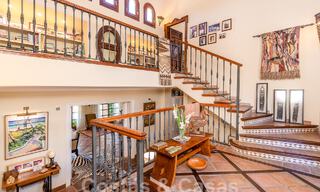 Villa de luxe espagnole à vendre avec vue panoramique dans une communauté fermée entourée par la nature à Marbella - Benahavis 55345 