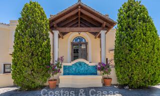 Villa de luxe espagnole à vendre avec vue panoramique dans une communauté fermée entourée par la nature à Marbella - Benahavis 55360 
