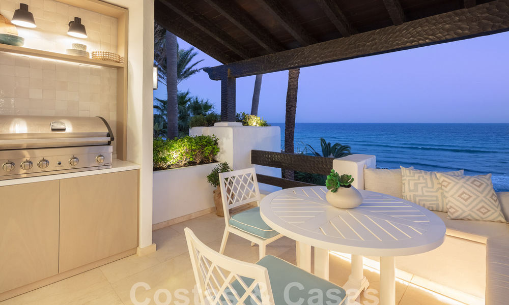 Penthouse de luxe à vendre avec vue frontale sur la mer à Puente Romano sur le Golden Mile de Marbella 55065