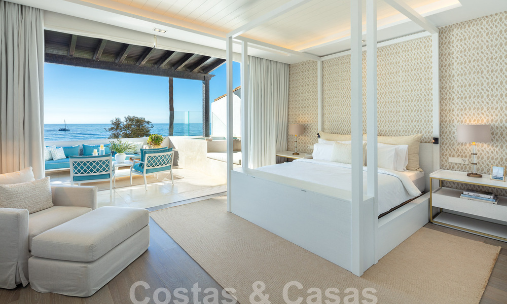 Penthouse de luxe à vendre avec vue frontale sur la mer à Puente Romano sur le Golden Mile de Marbella 55071