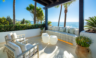 Penthouse de luxe à vendre avec vue frontale sur la mer à Puente Romano sur le Golden Mile de Marbella 55077 