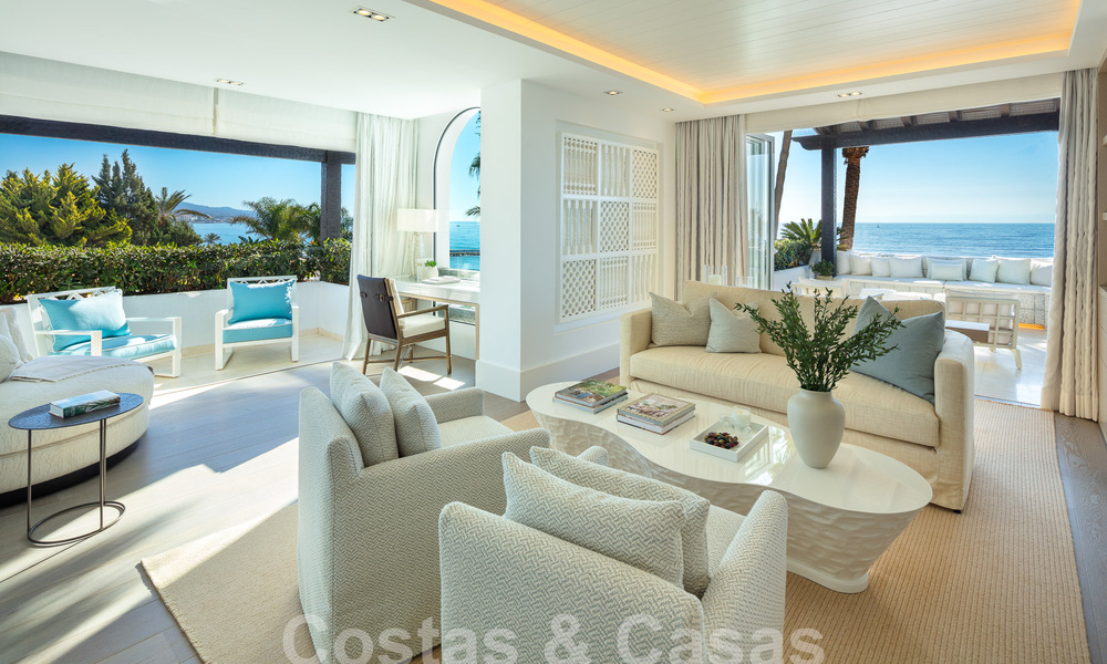 Penthouse de luxe à vendre avec vue frontale sur la mer à Puente Romano sur le Golden Mile de Marbella 55079
