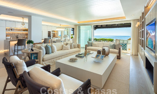 Penthouse de luxe à vendre avec vue frontale sur la mer à Puente Romano sur le Golden Mile de Marbella 55082 