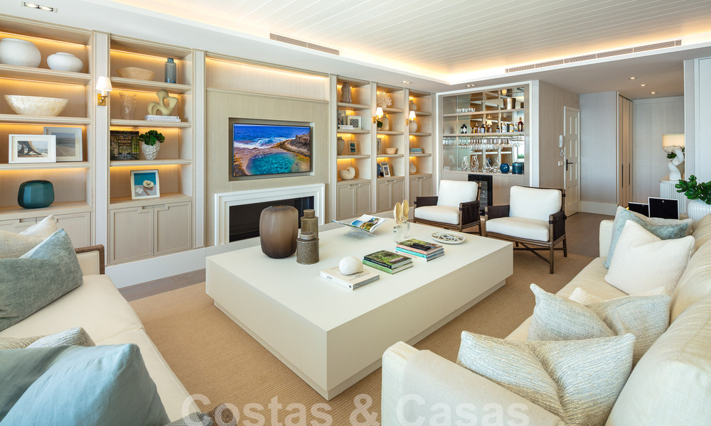 Penthouse de luxe à vendre avec vue frontale sur la mer à Puente Romano sur le Golden Mile de Marbella 55084