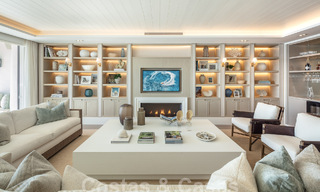 Penthouse de luxe à vendre avec vue frontale sur la mer à Puente Romano sur le Golden Mile de Marbella 55090 