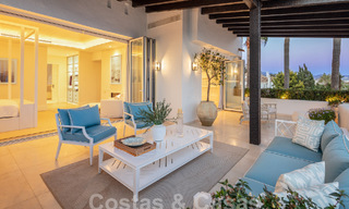 Penthouse de luxe à vendre avec vue frontale sur la mer à Puente Romano sur le Golden Mile de Marbella 55092 
