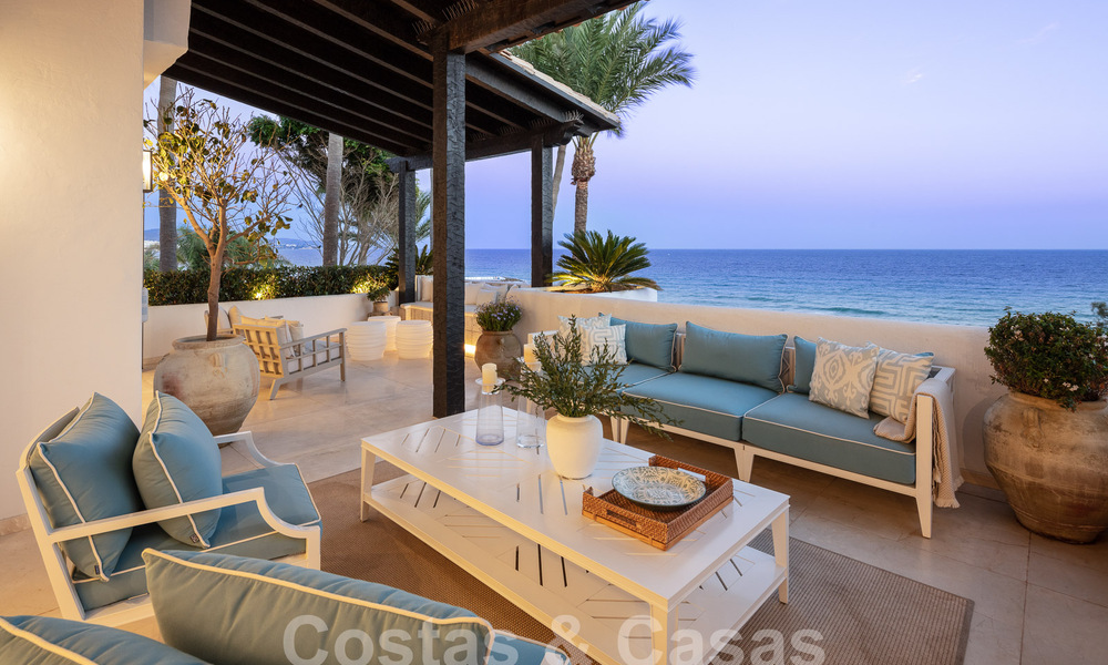 Penthouse de luxe à vendre avec vue frontale sur la mer à Puente Romano sur le Golden Mile de Marbella 55093