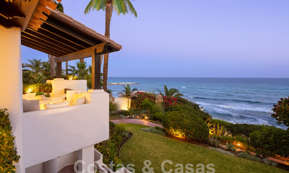 Penthouse de luxe à vendre avec vue frontale sur la mer à Puente Romano sur le Golden Mile de Marbella 55095