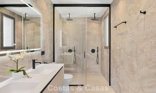 Spacieuse villa contemporaine de luxe située sur le front de golf avec vue sur la montagne La Concha à Nueva Andalucia, Marbella 786399 