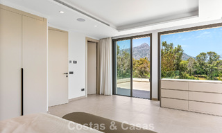 Spacieuse villa contemporaine de luxe située sur le front de golf avec vue sur la montagne La Concha à Nueva Andalucia, Marbella 786401 