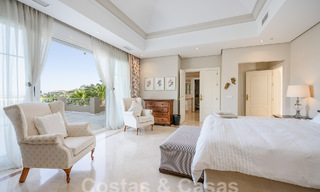 Maison luxueuse de style andalou avec vue sur la mer dans la vallée du golf de Nueva Andalucia, Marbella 55673 