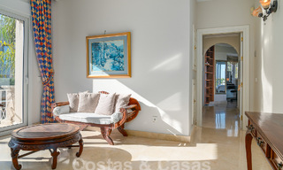 Maison luxueuse de style andalou avec vue sur la mer dans la vallée du golf de Nueva Andalucia, Marbella 55685 