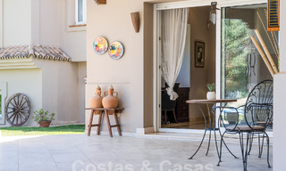 Maison luxueuse de style andalou avec vue sur la mer dans la vallée du golf de Nueva Andalucia, Marbella 55698 