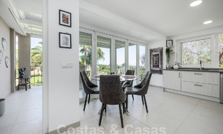 Maison luxueuse de style andalou avec vue sur la mer dans la vallée du golf de Nueva Andalucia, Marbella 55719 