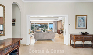 Maison luxueuse de style andalou avec vue sur la mer dans la vallée du golf de Nueva Andalucia, Marbella 779157 