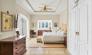 Maison luxueuse de style andalou avec vue sur la mer dans la vallée du golf de Nueva Andalucia, Marbella 779160 