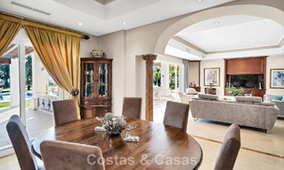 Maison luxueuse de style andalou avec vue sur la mer dans la vallée du golf de Nueva Andalucia, Marbella 779169 
