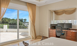 Maison luxueuse de style andalou avec vue sur la mer dans la vallée du golf de Nueva Andalucia, Marbella 779193 