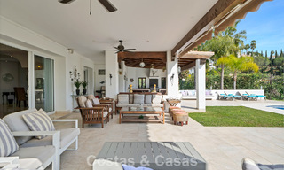 Maison luxueuse de style andalou avec vue sur la mer dans la vallée du golf de Nueva Andalucia, Marbella 779202 