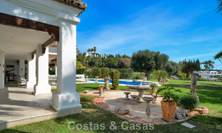 Maison luxueuse de style andalou avec vue sur la mer dans la vallée du golf de Nueva Andalucia, Marbella 779214 