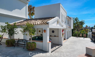 Maison luxueuse de style andalou avec vue sur la mer dans la vallée du golf de Nueva Andalucia, Marbella 779218 