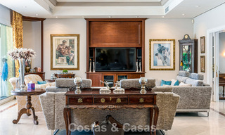 Maison luxueuse de style andalou avec vue sur la mer dans la vallée du golf de Nueva Andalucia, Marbella 779222 